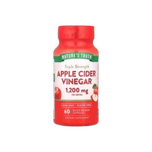 Vinagre De Manzana 1200mg 60 Cps - Nature´s Truth