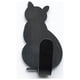 thumbnail image 1 of 1pc Rustproof Stainless Steel Cat Wall Hooks for Home, Kitchen, and Bathroom - Cute Adhesive Key and Towel Holder, 1 of 5