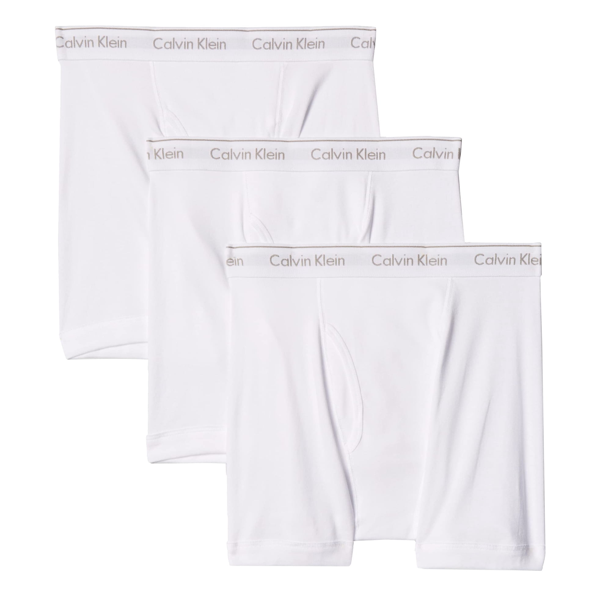 Calzoncillos Tipo Bóxer Calvin Klein Cotton Classics Para Hombre, Paquete De 3, Color Blanco M