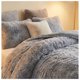 thumbnail image 2 of Cobertor Chiporro Peludo Invierno 2 Plazas - Gris Claro Jaspeado 033, 2 of 4