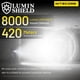 thumbnail image 3 of Linterna Nitecore EDC37 Ultimate Tactical 8000 lm con llavero, 3 of 9