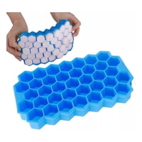 Tecnofonia - Hielera Cubeta Hielo Silicona Cubetas Hielo Hexágono Calipso