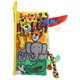 thumbnail image 2 of Bebé Infantil Libros Tela Libro Arrugado Viaje Interactivo Coche Juguete Selva, 2 of 5