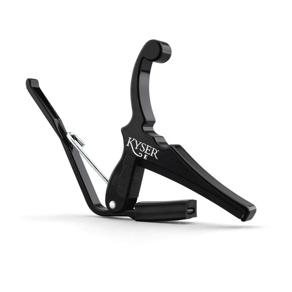 Capo Kyser Quick-Change para guitarras eléctricas Black KGEBA