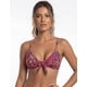 thumbnail image 1 of Bikini triangulo con nudo estampado negro, 1 of 3