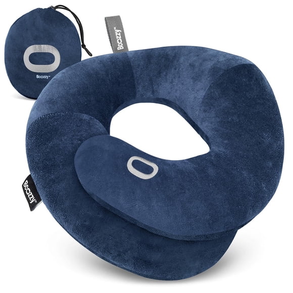 Almohada cervical de viaje BCOZZY de algodón orgánico con doble soporte