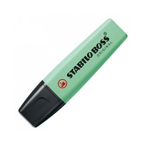 Destacador Stabilo Boss 2Mm/5Mm Verde Claro