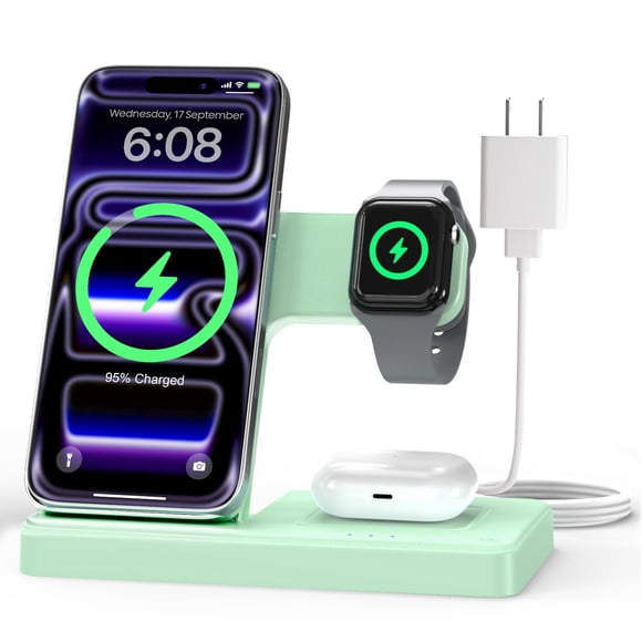 Cargador inalámbrico 3 en 1 plegable Apple GETPALS