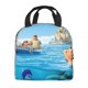 thumbnail image 2 of Luca Bolsa Térmica Portátil con Forro de Aluminio Grueso, Bolsa Térmica Impermeable y Hermética para Trabajo, Escuela y Picnic, Nevera Portátil para Entrega de Comida para Adultos y Niños 22*20*13cm, 2 of 6