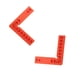 thumbnail image 1 of 90 Deg L Shape Square Abrazaderas de ángulo recto Corner Clamping Ruler Plastic 2 piezas, 1 of 3