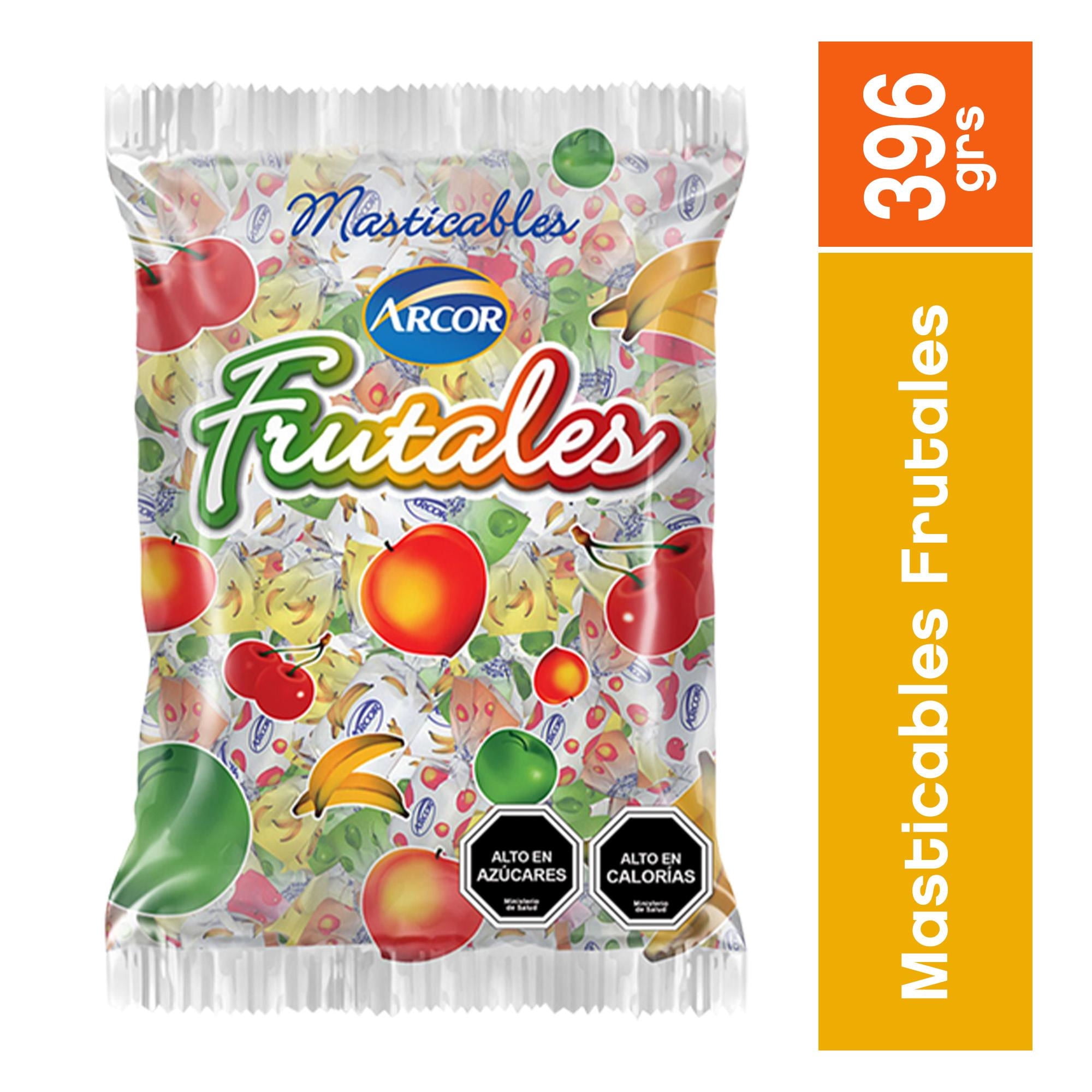 Masticables Sabores Frutales 396 g Arcor