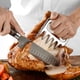 thumbnail image 2 of 2pcs Stainless Steel Bear Claw Separator Cooked Food Divider Turkey Fork Meat Divider BBQ Tear Meat Tools Kitchen Tools Fork Tongs BBQ Accessories Food Clip, 2 of 2