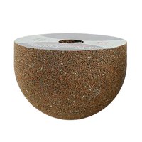 Magideal - Cabezal De La Rueda De Molienda De Piedra Herramienta Abrasiva Emery Para Molinillos De Ángulo Taladros Eléctricos Manuales, Accesorios Giratorios, Pi Grano 50