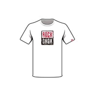 Polera Rockshox Manga Corta R2206 Blanco