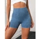 thumbnail image 1 of Calza Short Deportivo Mujer Push Up Frunce Tiro Alto Gym 005, 1 of 4