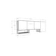 thumbnail image 5 of Mueble Cocina Aereo 4 Puertas 1.60m. Olmo/Everest, 5 of 5