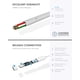 thumbnail image 5 of Auriculares Lightning PALOVUE SweetFlow blancos para iPhone, 5 of 8