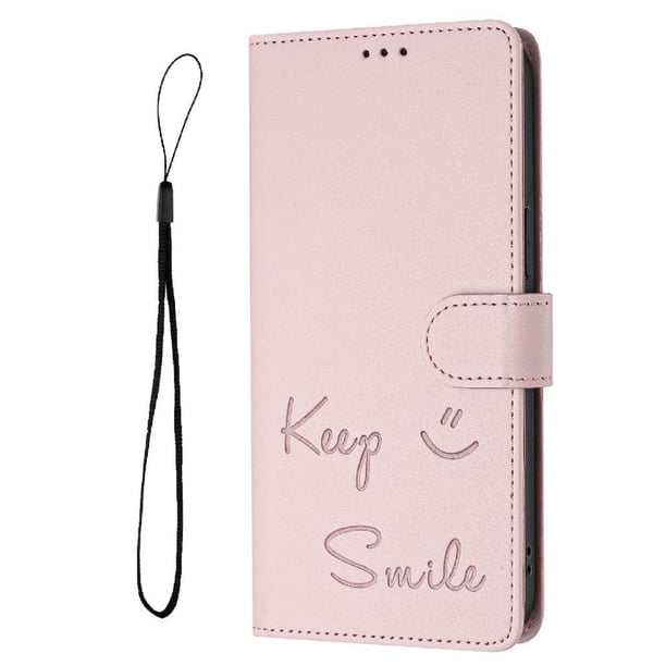 Funda Cartera para Samsung Galaxy A36 5G con Bloqueo RFID, Cierre Magnético y Ranuras Tarjetas Rosa
