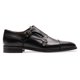 thumbnail image 3 of Zapatos Formales Hombre Doble Hebilla Suela Cuero Magno Vittorio-1-30 Negro negro 44, 3 of 3