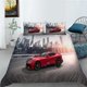 thumbnail image 1 of Sport Car Digital Printing Black3 Quilt Duvet Cover Set Bedroom Decor3-Piece Bedding Set, 1 of 5
