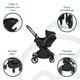 thumbnail image 4 of Coche Cuna Travel System Swift 360 Negro, 4 of 10