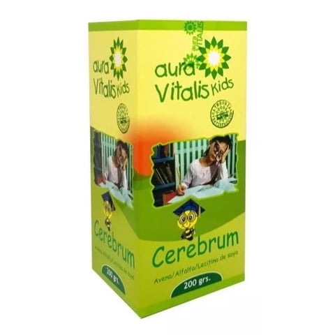 Aura Vitalis - Cerebrum Kids Niños 200Gr Miel De Abeja Vitaminas