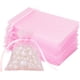 thumbnail image 1 of Bolsas De Organza Suxumhao Con Cordón Rosa 100 Piezas, 1 of 4