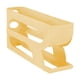 thumbnail image 5 of Dispensador De Huevos Con Ruedas Para Gabinete De Cocina, Hogar, Amarillo, 3 Niveles, 5 of 5
