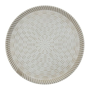 Fliperex - Circulo Decoracion Lineas Patrones De Madera Para Pared Casa Blanco