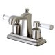 thumbnail image 1 of Grifo de baño Kingston Brass FB4648DPL de 4" tipo centerset, 4.5 LPM, 1 of 3