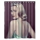 thumbnail image 1 of Cortina de ducha Grace Kelly, juego de cortinas de baño con ganchos, tamaño 60 x 72 pulgadas, 1 of 3