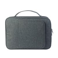 Magideal - Bolsa De Almacenamiento Con Cubierta De Libro Con Cremallera Con Soporte Para Libros, Bolsa De Transporte Universal De Tela Oxford, Para Cuadernos,