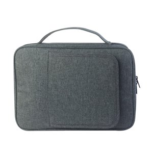 Magideal - Bolsa De Almacenamiento Con Cubierta De Libro Con Cremallera Con Soporte Para Libros, Bolsa De Transporte Universal De Tela Oxford, Para Cuadernos,