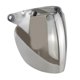 thumbnail image 4 of 3 Snap Visor Lens Shield Para Cascos Jet Parabrisas Retro Durable Plata, 4 of 5