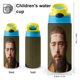 thumbnail image 2 of Posty Austin (Post Malone) Botella de Agua con Tapa Pop Top de Un Toque, Acero Inoxidable, a Prueba de Fugas, para Deportes, Botella Infantil azul 12 oz, 2 of 6