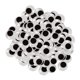 thumbnail image 2 of Ojos Saltones Autoadhesivos, Ojos Móviles De Plástico Para Manualidades DIY, Animales De Peluche, 1000 Uds., 24mm, 2 of 5
