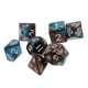 thumbnail image 4 of Dados De 7 Dados De Doble Color De 1,6 Cm Aptos Para Mazmorras Y Dragones DND RPG Suministros Oro Verde, 4 of 4