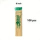 thumbnail image 1 of 100pcs 200pcs Natural Bamboo Skewers, Wooden Skewers, Kebab, Short Skewers, Wooden Kebab Skewers For Fruit Kabobs, Appetizer, Chocolate Fountain, Cocktail, 8"/10"/12", 1 of 5