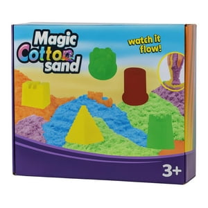 Fliperex - Set De Arena Magica Con Accesorios Y Moldes Playa Mar Blanco