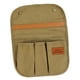 thumbnail image 3 of Organizador De Reposabrazos De Silla De Bolsillo Lateral De Asiento Para Bocadillos De Camping Teléfono Celular De Color Caqui, 3 of 5