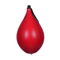Magideal - Bola Colgante De Cajas, Bolsita De Bola De Aptitud De Tanque Bola De Velocidad Para Principiantes, Velocidad, Reacción De Entrenamiento De Habilidades Rojo