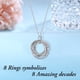 thumbnail image 3 of Collar IEFLIFE Regalo de 80.º Cumpleaños para Mujer, 3 of 7