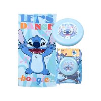 Mashini - Toalla Niño Niña Con Frisbee Y Bolsa Stich