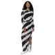 thumbnail image 1 of Falda Mujer Midi Malla Tie Dye Negro Corona, 1 of 5