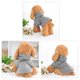thumbnail image 2 of Sudadera para Perros con Capucha Ropa de Primavera/Otoño/Invierno Abrigo Caliente para Perros Pequeños y Medianos Gris M, 2 of 7