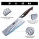 thumbnail image 2 of Cuchillo Nakiri HOSHANHO de 18 cm, acero inoxidable con alto contenido de carbono, 2 of 7