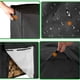 thumbnail image 3 of Cubierta impermeable de madera de fuego de larga duración, protección a prueba de nieve y polvo, paño de Oxford 210D, para almacenamiento de madera al aire libre (122 * 61 * 107 cm) (estante, 3 of 3