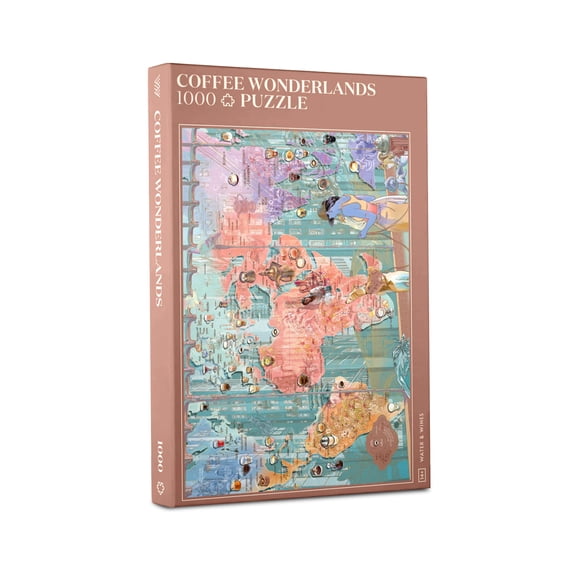 Rompecabezas WATER & WINES Coffee Wonderland de 1000 piezas