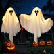 thumbnail image 1 of Fantasmas Colgantes de Halloween WAFSOOTOO 50 cm LED, Pack de 2, 1 of 9