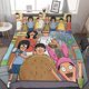 thumbnail image 1 of Bob Burgers Bob Burgers 3 Pcs Bed Breathable Duvet Cover Soft All Seasons Bedding Set, 1 of 5